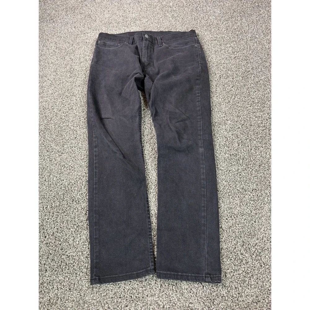 Levi's 511 Slim Straight Jeans Men's Size 34X30 Black